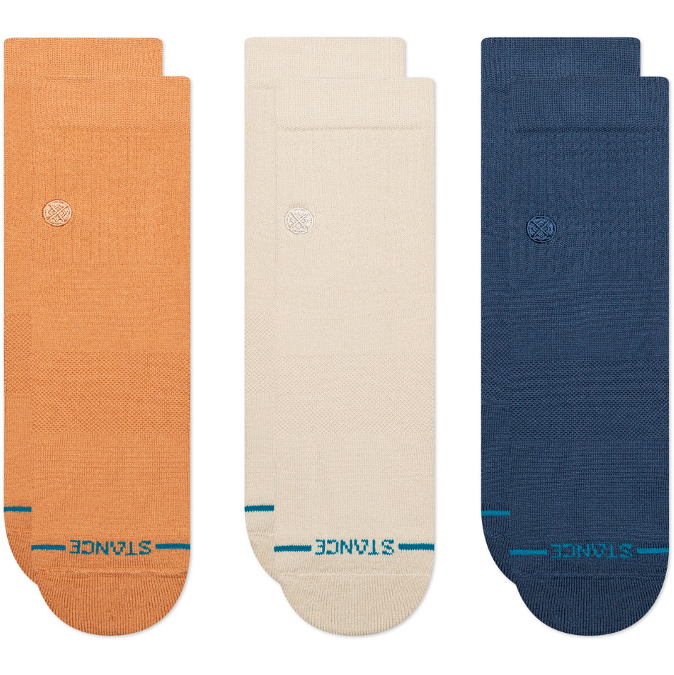 Conjunto De 3 Pares De Meias Unissexo Icon Quarter Da Coleção « Stance » 2026 - A356A21IQP - Mango